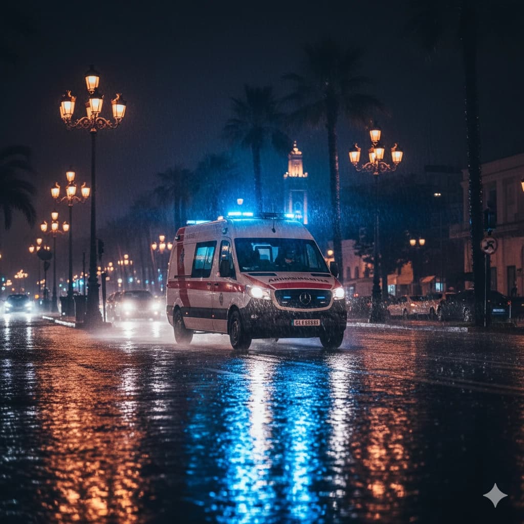 Ambulance au Maroc